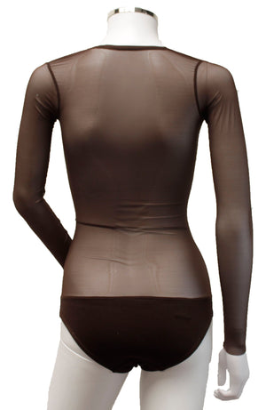 IN STOCK - Underbust with Sleeves - Dark Chocolate