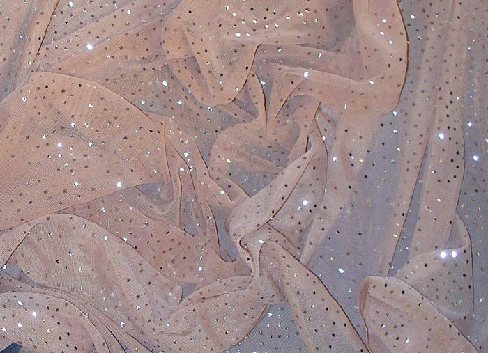 Naturelle with Silver Sparkles - Fabric