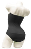 Black - Underbust with straps - IN STOCK