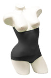 Black - Underbust with straps - IN STOCK