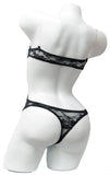In Stock - Cutaway Cover - Black Lace