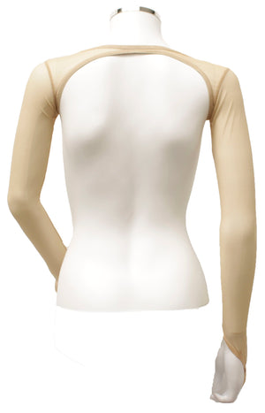 In Stock - Backless Shrug - Classic Nude