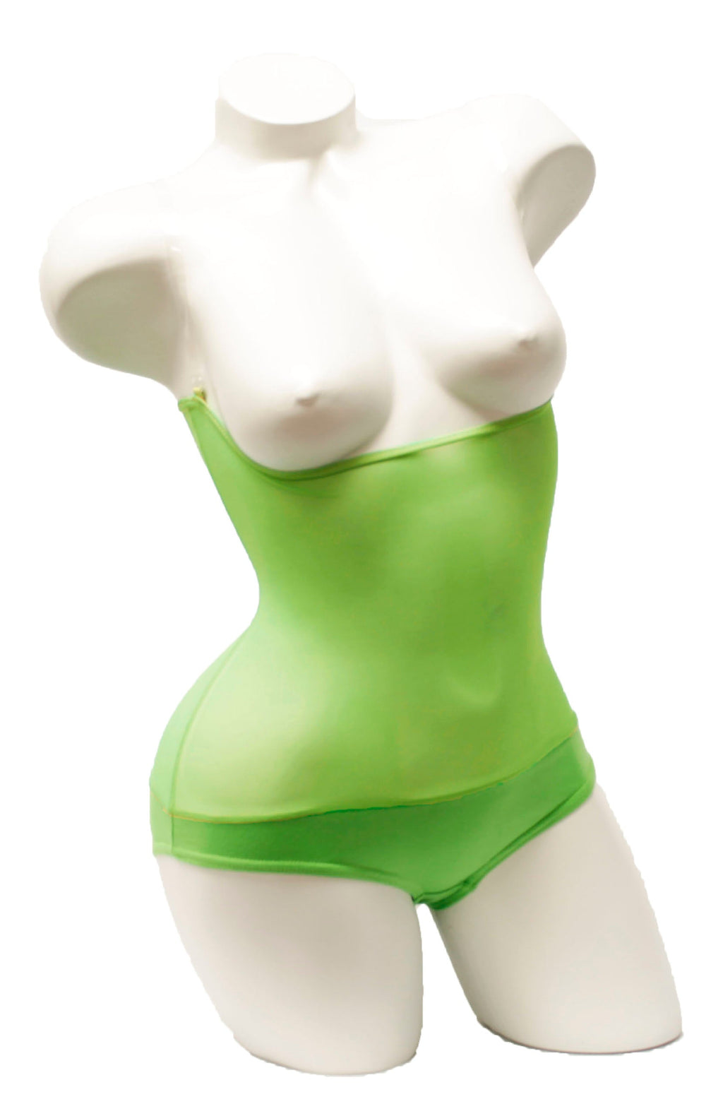IN STOCK - Underbust with straps - Lime Green