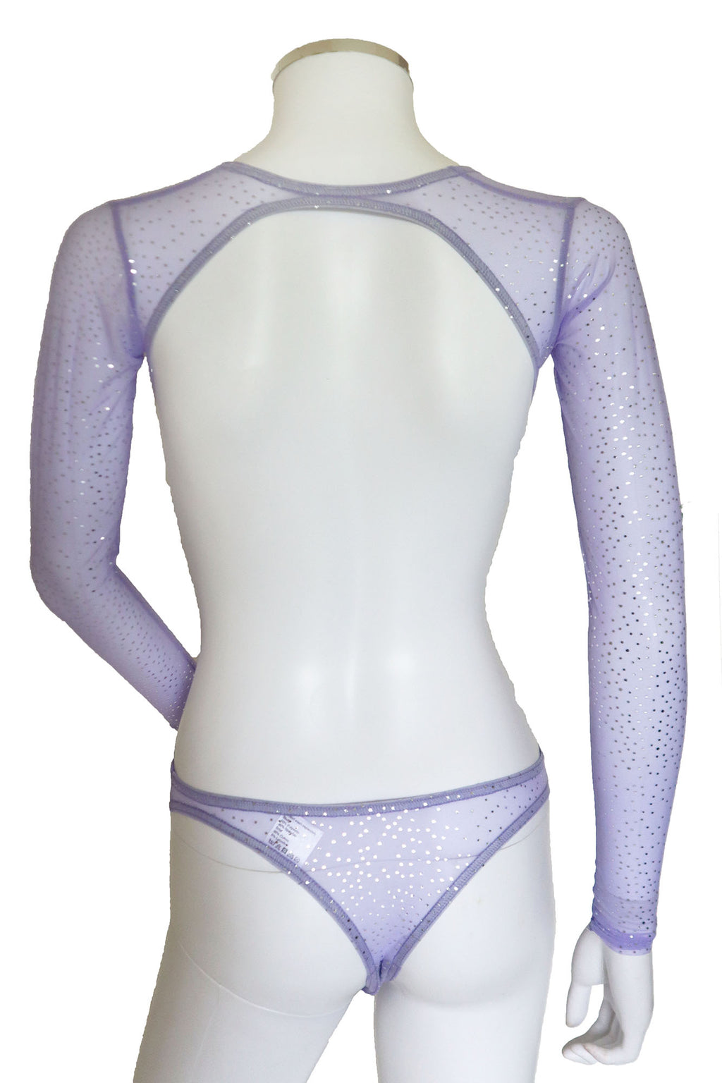 Cutaway Cover - Lilac Silver Sparkle
