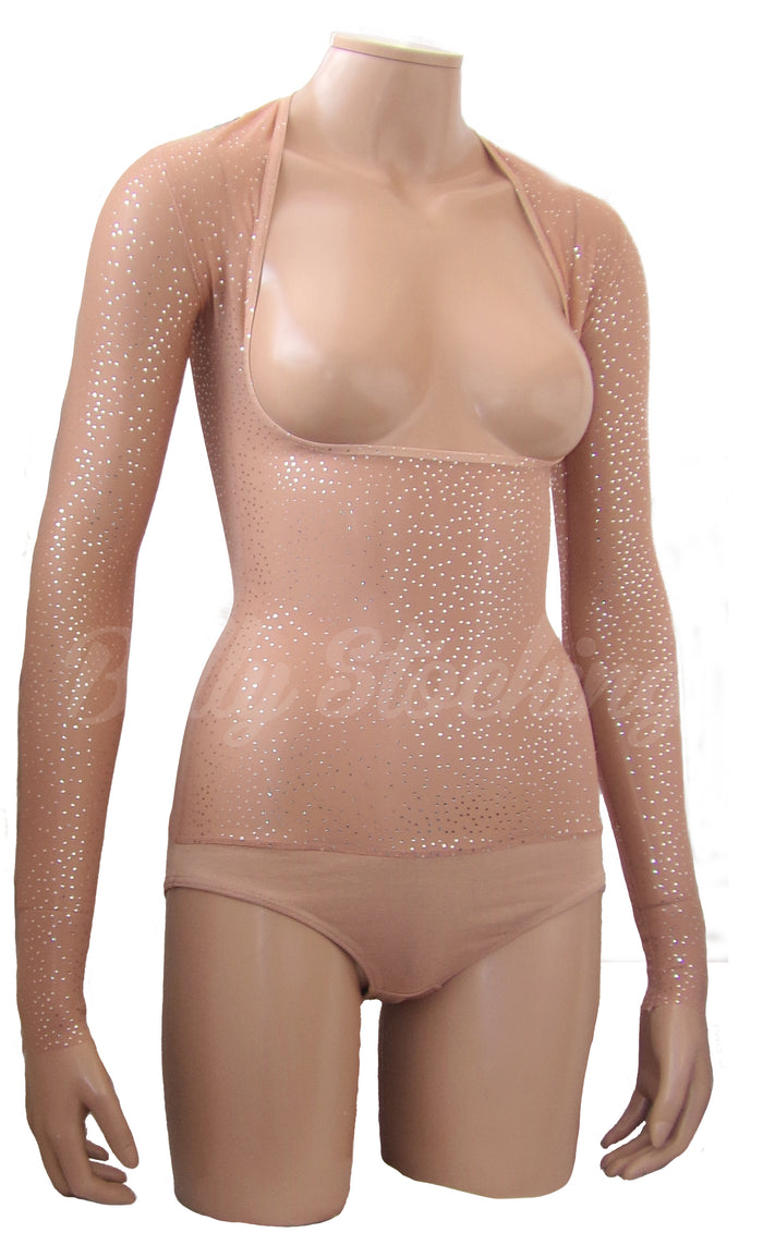 Naturelle Silver Sparkle - Underbust with Sleeves - IN STOCK