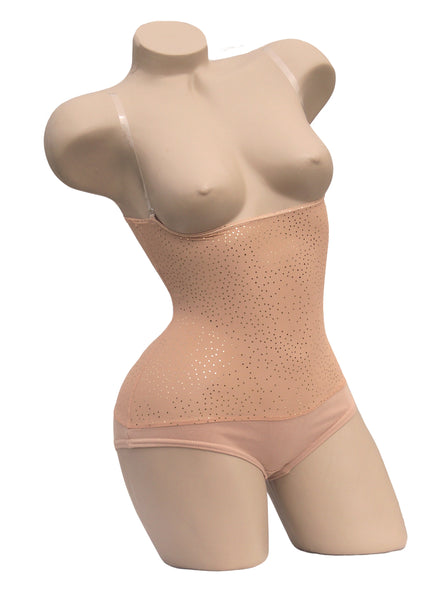 Naturelle Gold Sparkle - Underbust with straps - US Stock