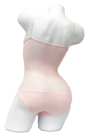 IN STOCK - Underbust with straps - Pale Pink