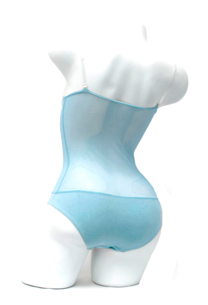 Turquoise - Underbust with straps - US Stock