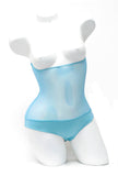 IN STOCK - Underbust with straps - Turquoise