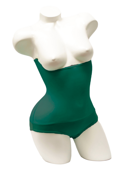 Underbust with straps - Forest Green - In Stock