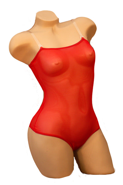 IN STOCK - Overbust with Straps - Old Red