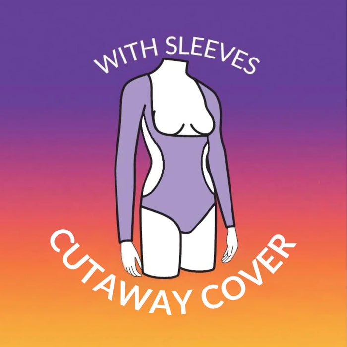 Cutaway Cover - Tan Gold Glitter