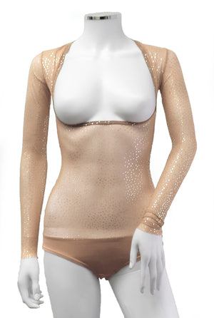 Naturelle Silver Sparkle - Underbust with Sleeves - IN STOCK