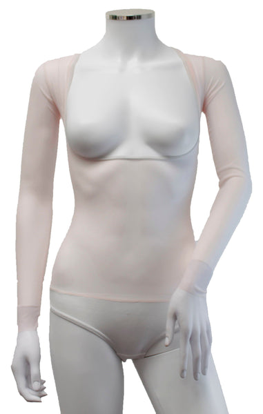 IN STOCK - Underbust with Sleeves - Porcelain