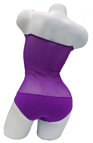Purple - Overbust with Straps - IN STOCK