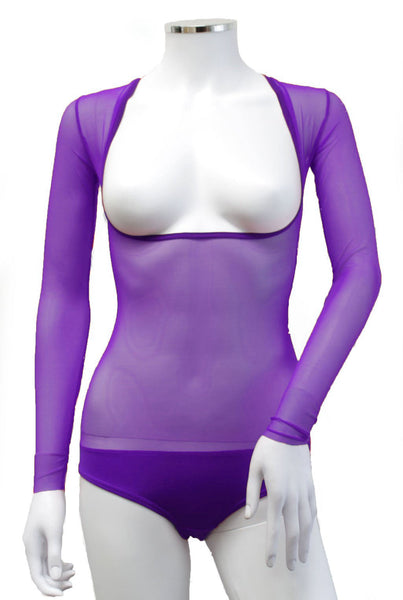 IN STOCK - Underbust with Sleeves - Purple