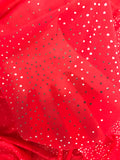 In Stock - Bolero - Red Silver Sparkles