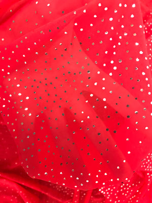 In Stock - Bolero - Red Silver Sparkles