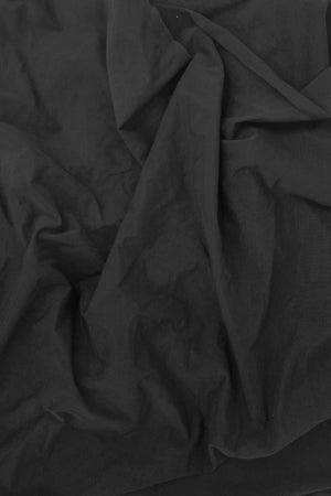 Bodysuit with Sleeves - Black
