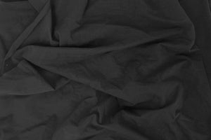 Plain Black - Fabric