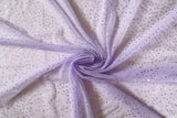 Lilac with Silver Sparkles - Fabric