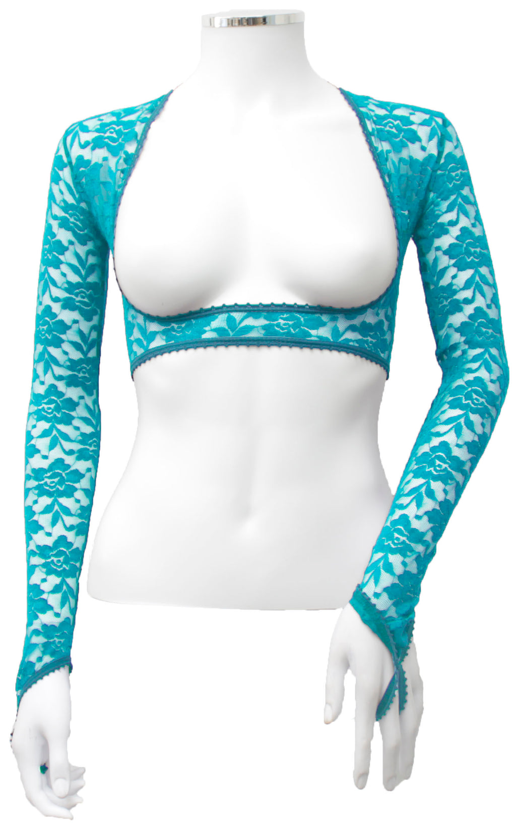 Turquoise Lace - Fabric