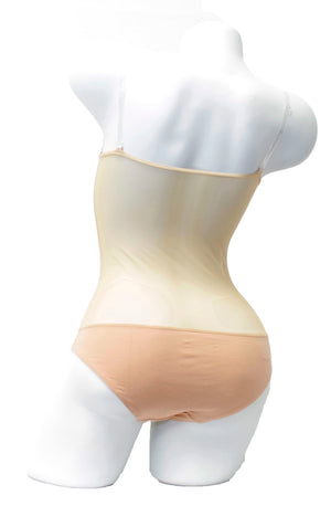 Underbust with straps - Classic Nude
