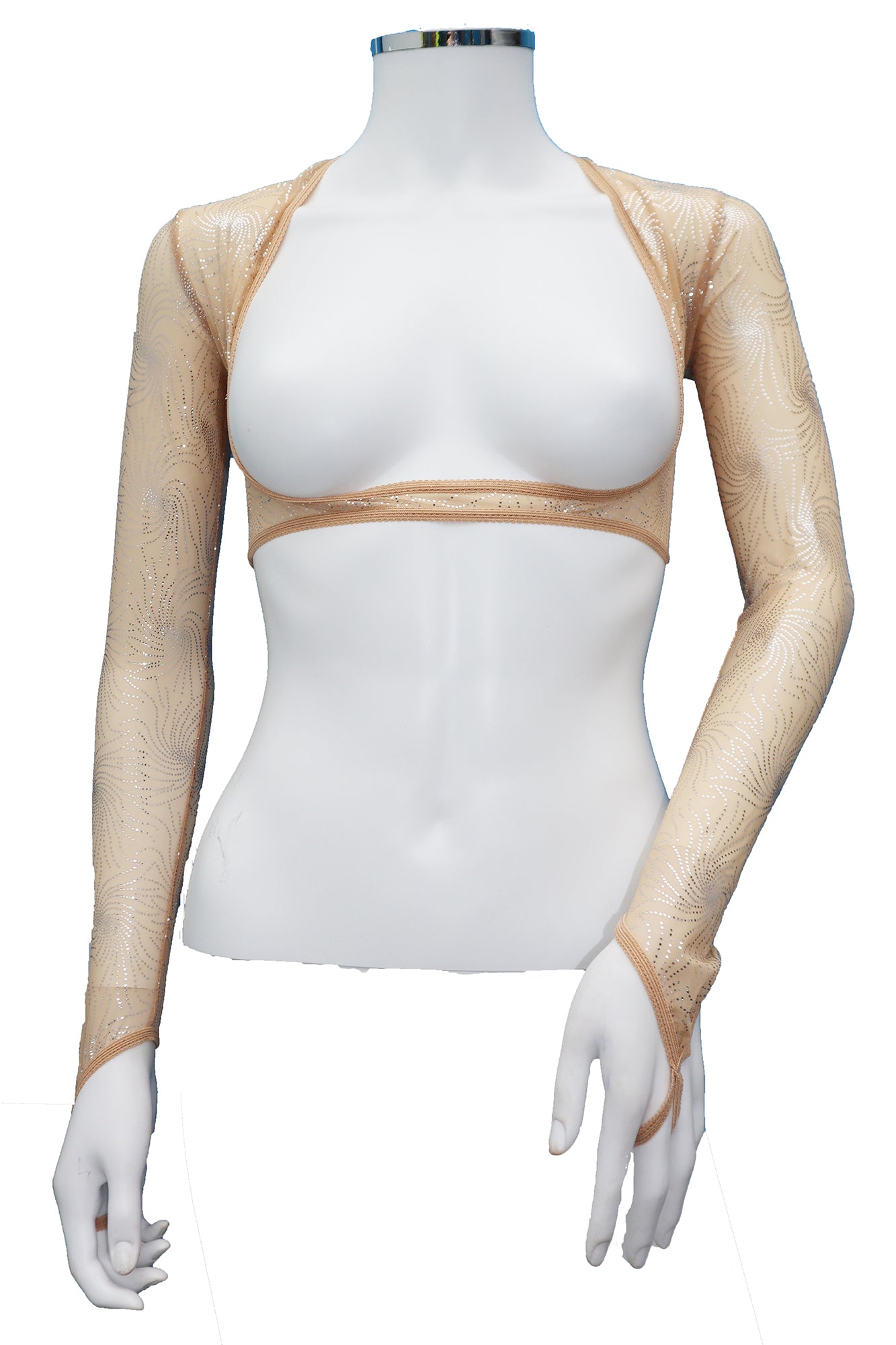 Belly Stockings™ - Bolero with Straight Sleeves or Finger Loops