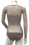IN STOCK - Underbust with Sleeves - Chocolate Mousse