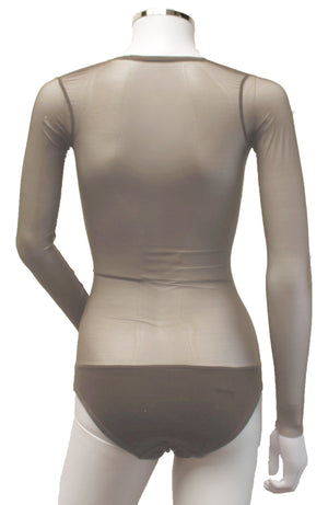 IN STOCK - Underbust with Sleeves - Chocolate Mousse