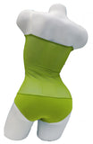 Overbust with Straps - Lime Green