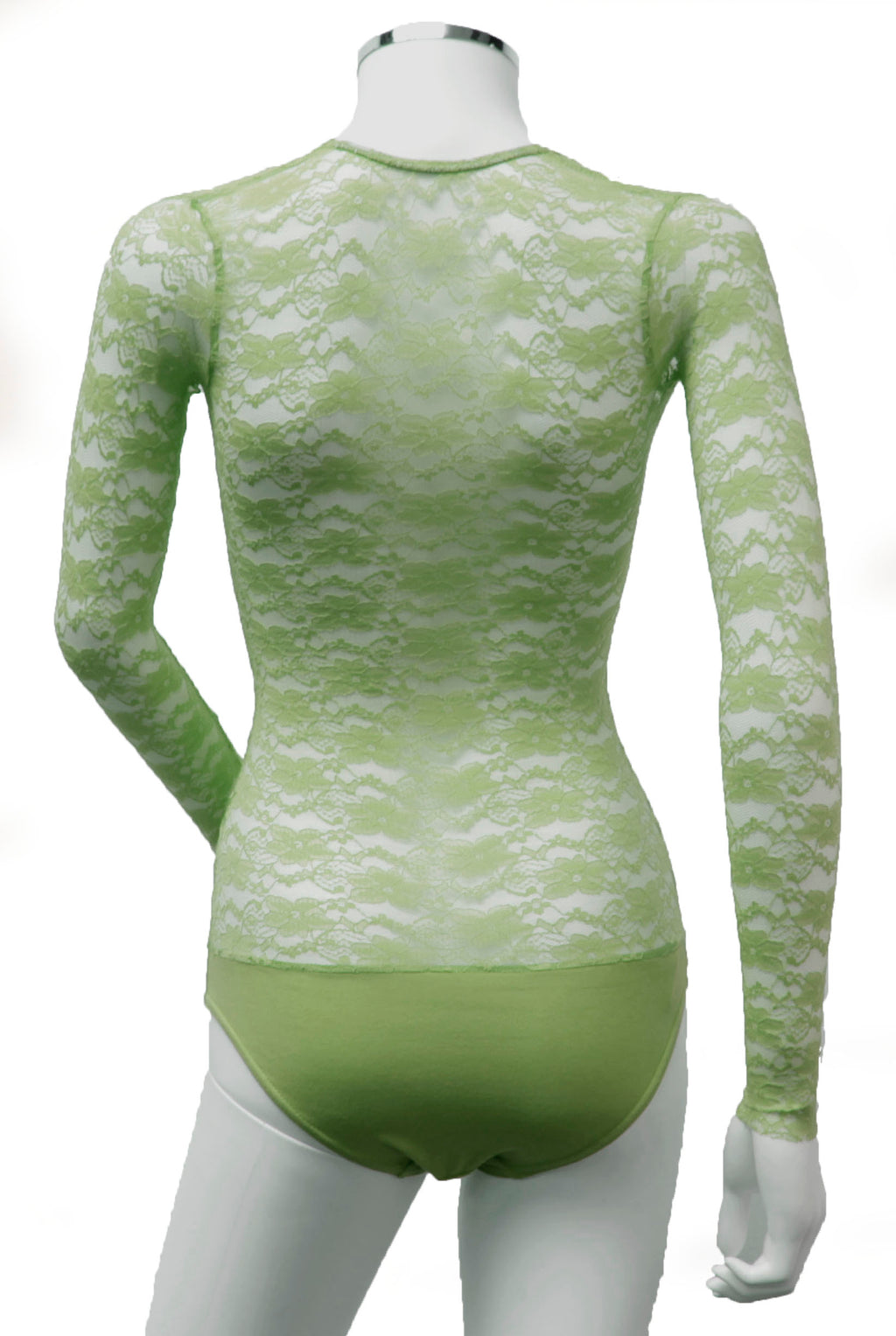 Underbust with Sleeves - Olive Lace