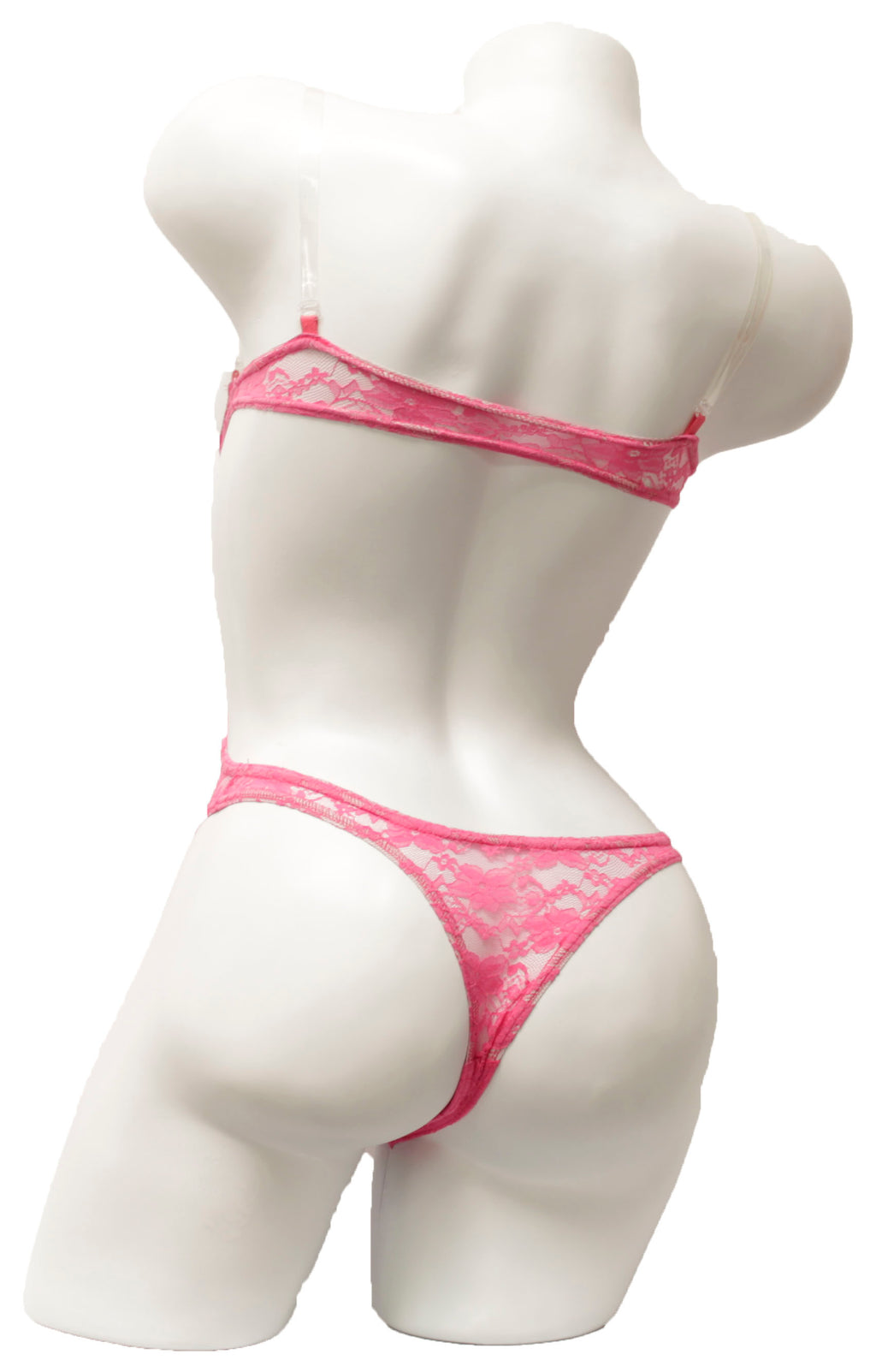 Cutaway Cover - Pink Lace