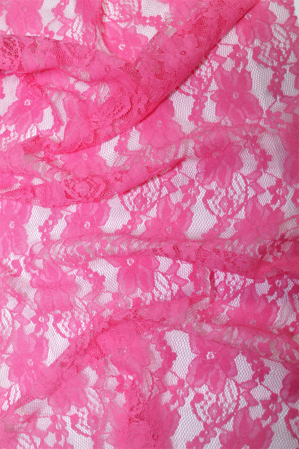 Backless Shrug - Pink Lace