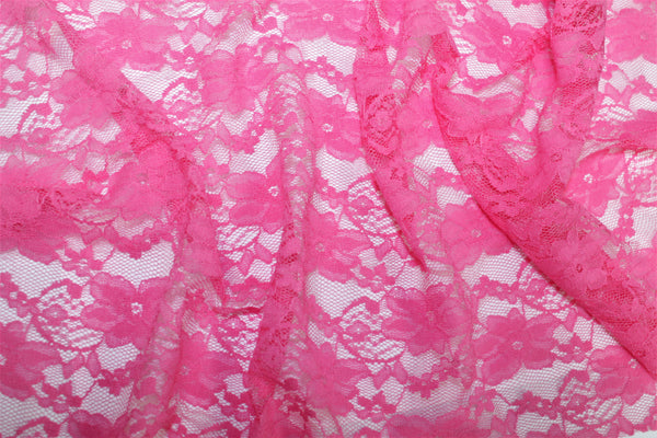 Pink Lace - Fabric