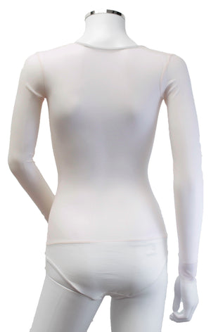 Underbust with Sleeves - Porcelain