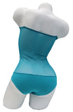 Overbust with Straps - Teal