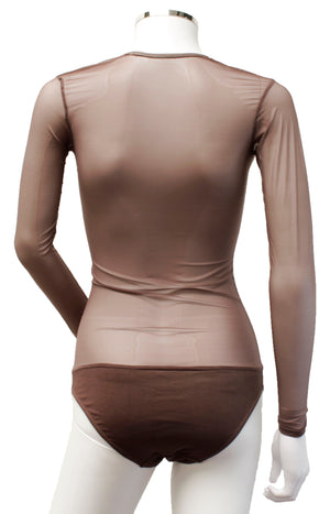Underbust with Sleeves - Truffle